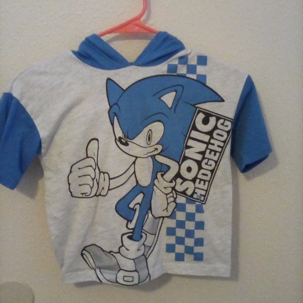 Little Boys Sonic The Hedge Hog